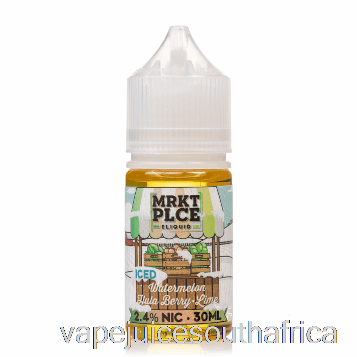 Vape Juice South Africa Ice Watermelon Hulaberry Lime - Mrkt Salts - 30Ml 48Mg